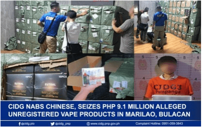 Chinese Nationals Yield ₱9.1 Million&hellip;