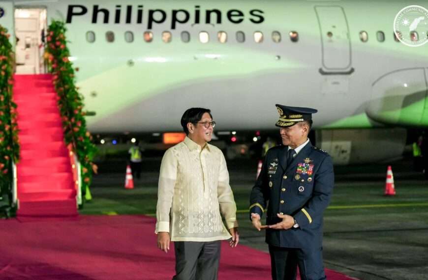 Marcos returns from India