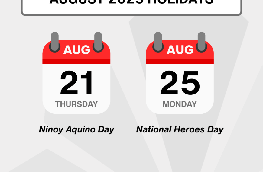 2 holidays coming up in August&hellip;