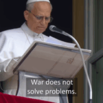 Pope Leo XIV: War does&hellip;