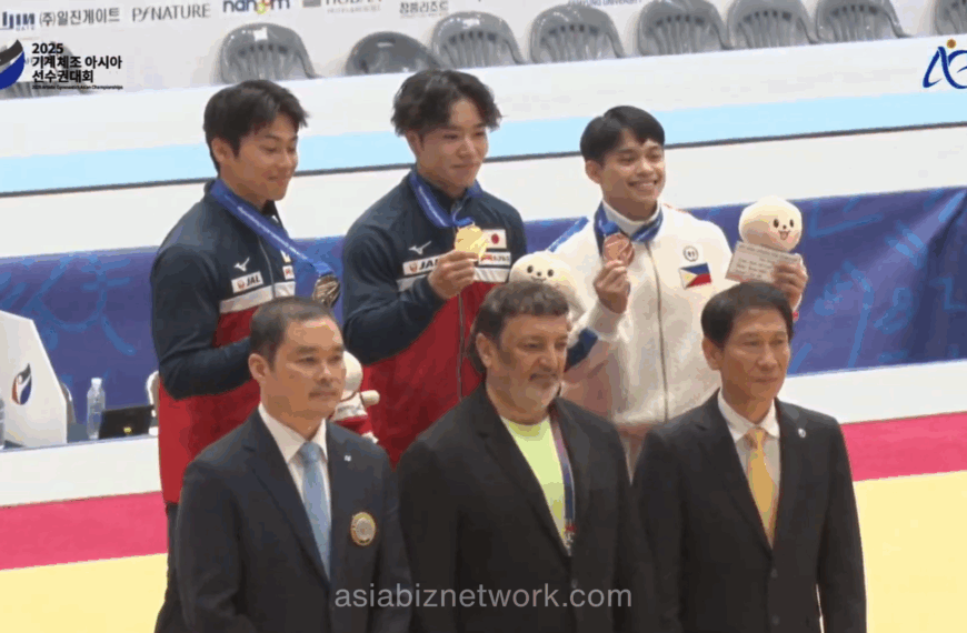 Carlos Yulo wins bronze in…