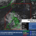 Tropical depression outside PAR intensifies&hellip;