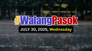 WalangPasok: Class suspensions on Wednesday, July 30
