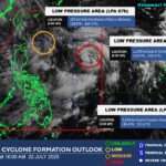 PAGASA monitors 3 LPAs, one&hellip;