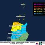 Severe Tropical Storm Emong weakens,&hellip;