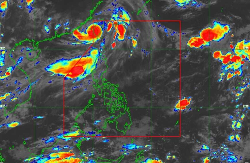 Typhoon Bising re-enters PAR, intensifies