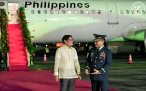 Marcos returns from India