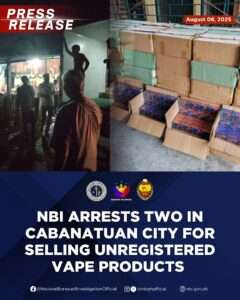 NBI nabs 2 in Cabanatuan City for unregistered&hellip;