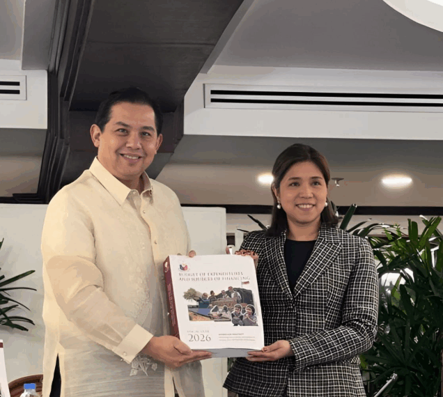 DBM turns over proposed P6.793 trillion national budget for 2026 to Congress