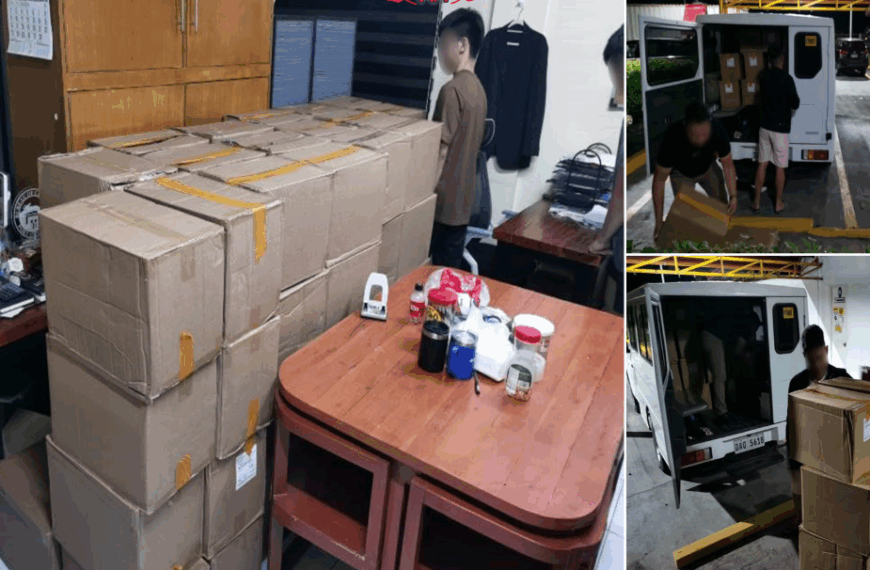 CIDG seizes P8.5 million in allegedly smuggled vape products in Quiapo